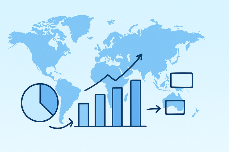 Data-Grounded Country Comparison: The Service Idea