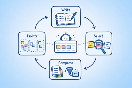Write, select, compress, isolate